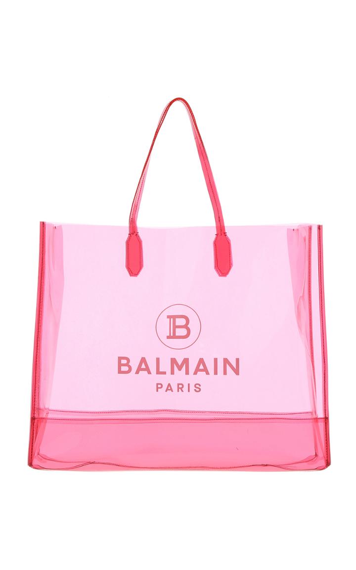 Moda Operandi Balmain Pvc Shopping Bag