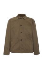 Fortela Striped Cotton-twill Jacket