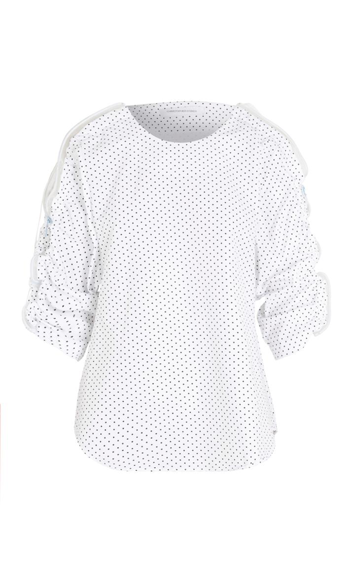 Christopher Esber Dual Coiled Zip Long Sleeve Top