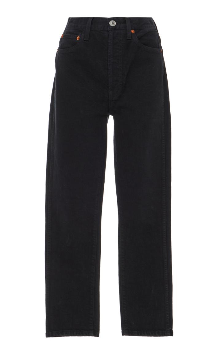 Re/done Originals High-rise Cropped Jeans