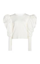 Moda Operandi Costarellos Maura Moir-detailed Ribbed-knit Top