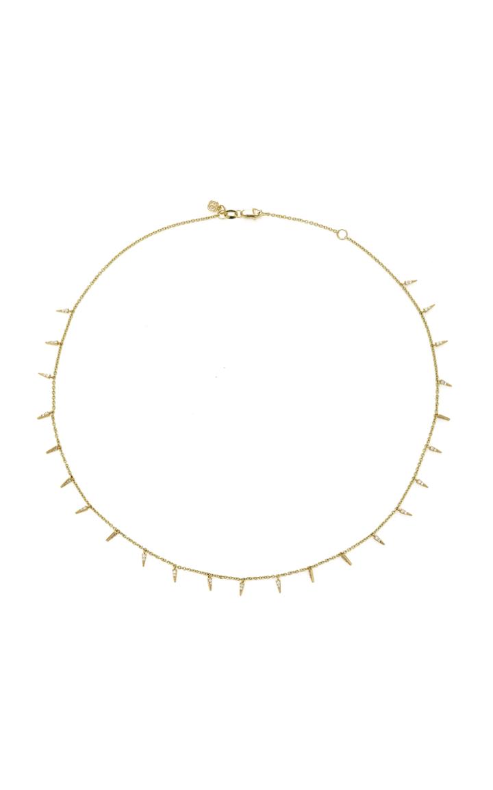 Sydney Evan Pave Fringe 15 Drop Necklace