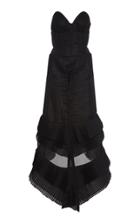 Olivier Theyskens Teril Paneled Linen Dress