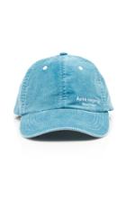 Acne Studios Carliy Logo-embroidered Corduroy Hat