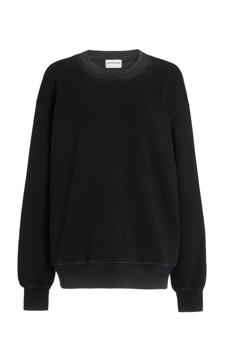 Cotton Citizen The Brooklyn Oversized Washed Cotton Sweatshirt