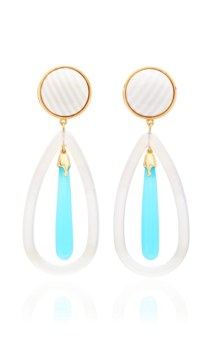 Guita M Agate Drop Earrings