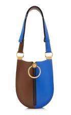 Marni Earring Small Color Block Leather-blend Bag