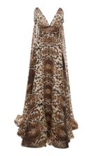 Naeem Khan Printed Gown
