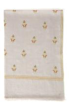 Kashmir Loom Buta Pale Grey Shawl
