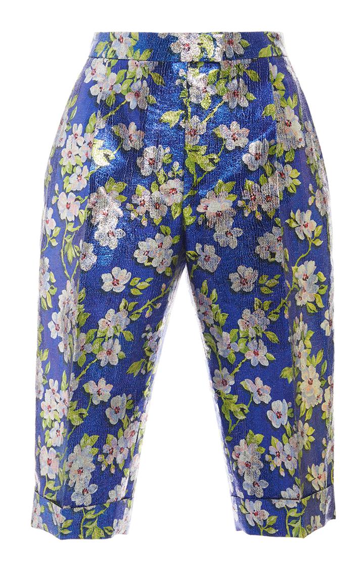 Delpozo Floral Bermuda Shorts