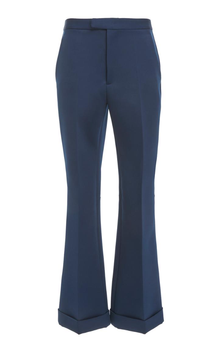 Maison Margiela High-rise Pleated Flared Trouser