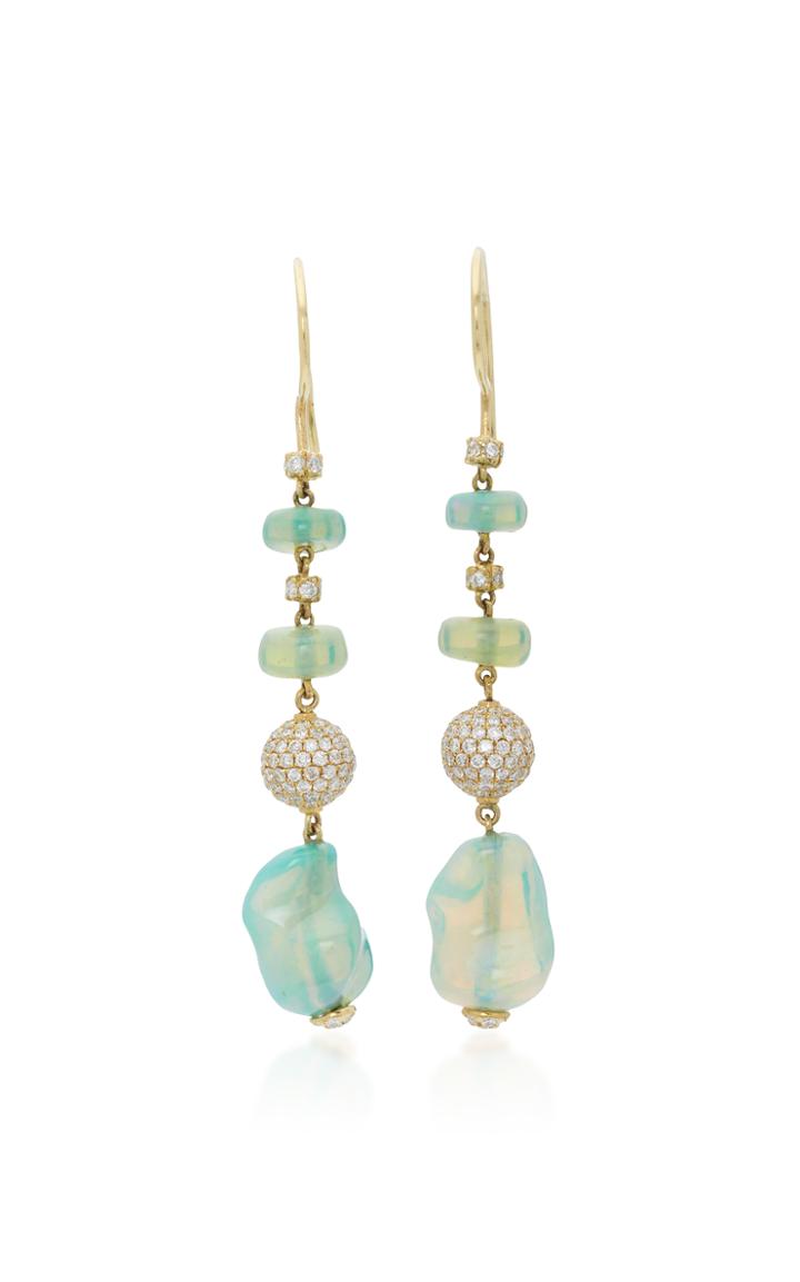 Pamela Huizenga Opal Earrings