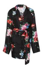 Dolce & Gabbana Belted Floral Shirt