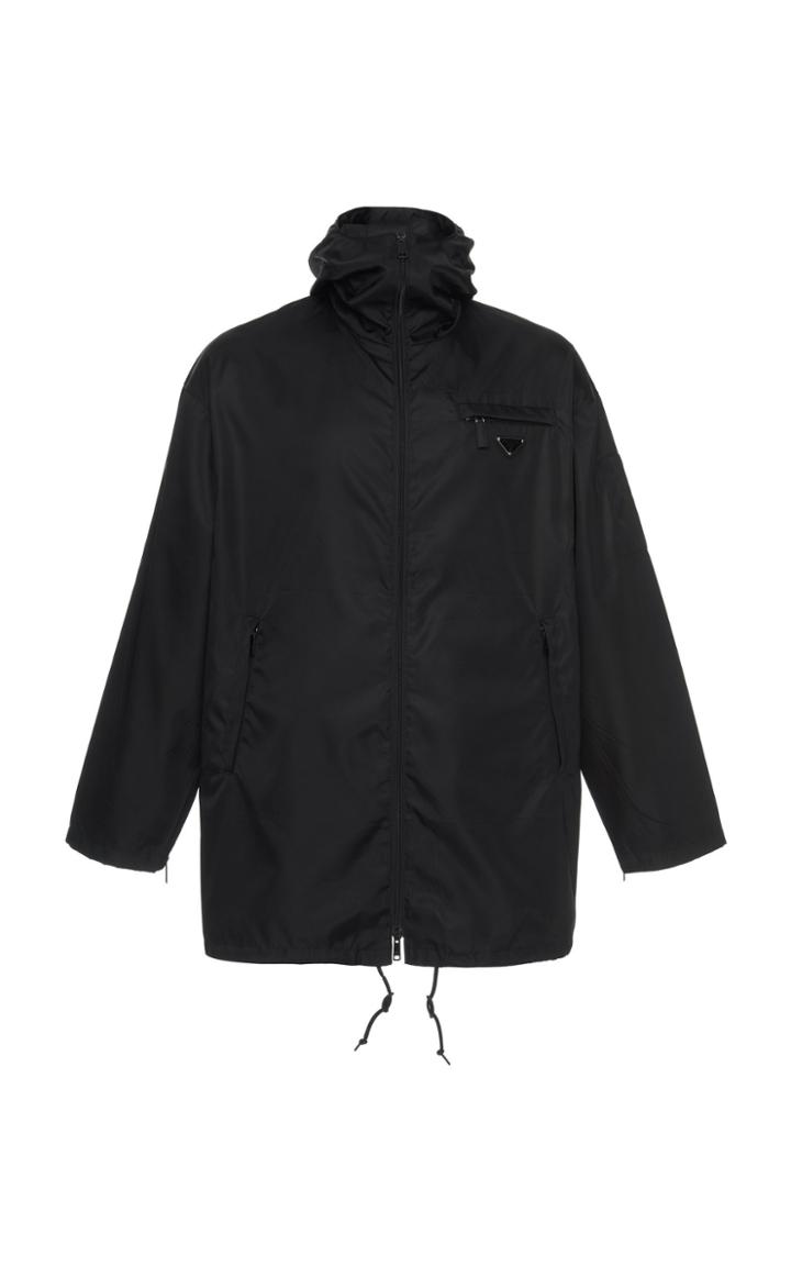 Prada Hooded Coach's Jacket