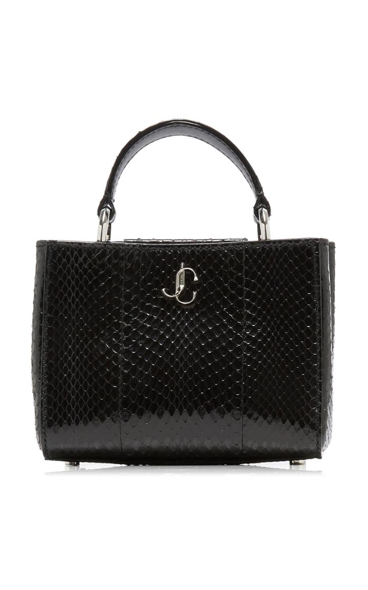 Jimmy Choo Varenne Mini Snakeskin Top Handle Bag