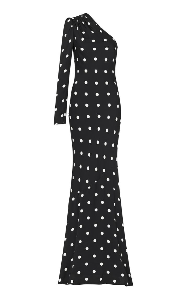 Rebecca Vallance Penelope Polka Dot Gown