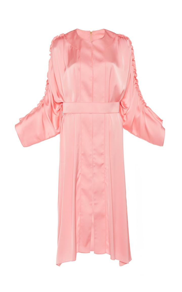 Moda Operandi Maison Rabih Kayrouz Draped Charmeuse Blouson Dress Size: 36