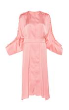 Moda Operandi Maison Rabih Kayrouz Draped Charmeuse Blouson Dress Size: 36