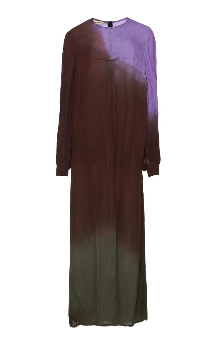 Marni Long Tie Dye Dress
