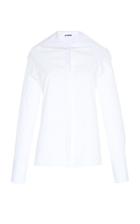 Jil Sander Fedra Wide Collar Top