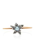 Montse Esteve 18k Gold Oxidized Silver Diamond And Pearl Cuff