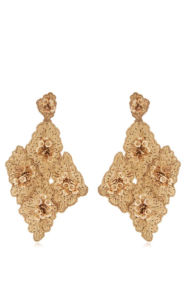Johanna Ortiz M'o Exclusive Floral Cluster Earrings