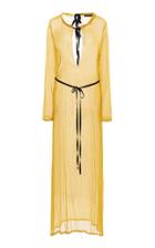 Moda Operandi Ann Demeulemeester Chiffon Midi Dress Size: 36