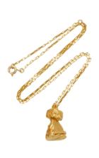Alighieri Knowledge Of The Totem 24k Gold-plated Necklace