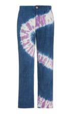 The Elder Statesman Whirlwind Tie-dye Jeans