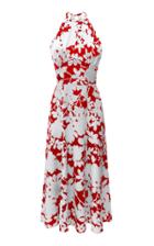 Rasario Printed Satin Dress