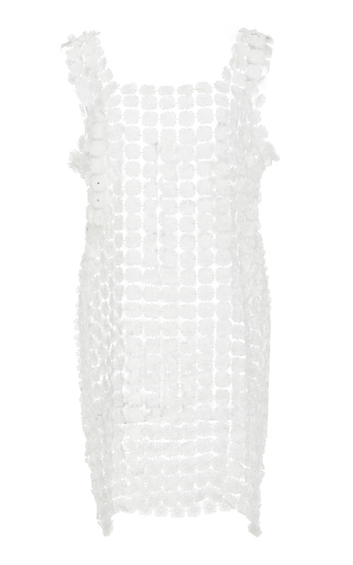 Miguelina Sandra Dandelion Lace Mini Dress