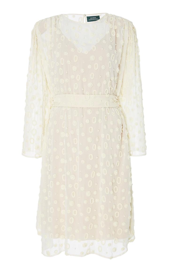 Alena Akhmadullina Silk Knee Length Dress