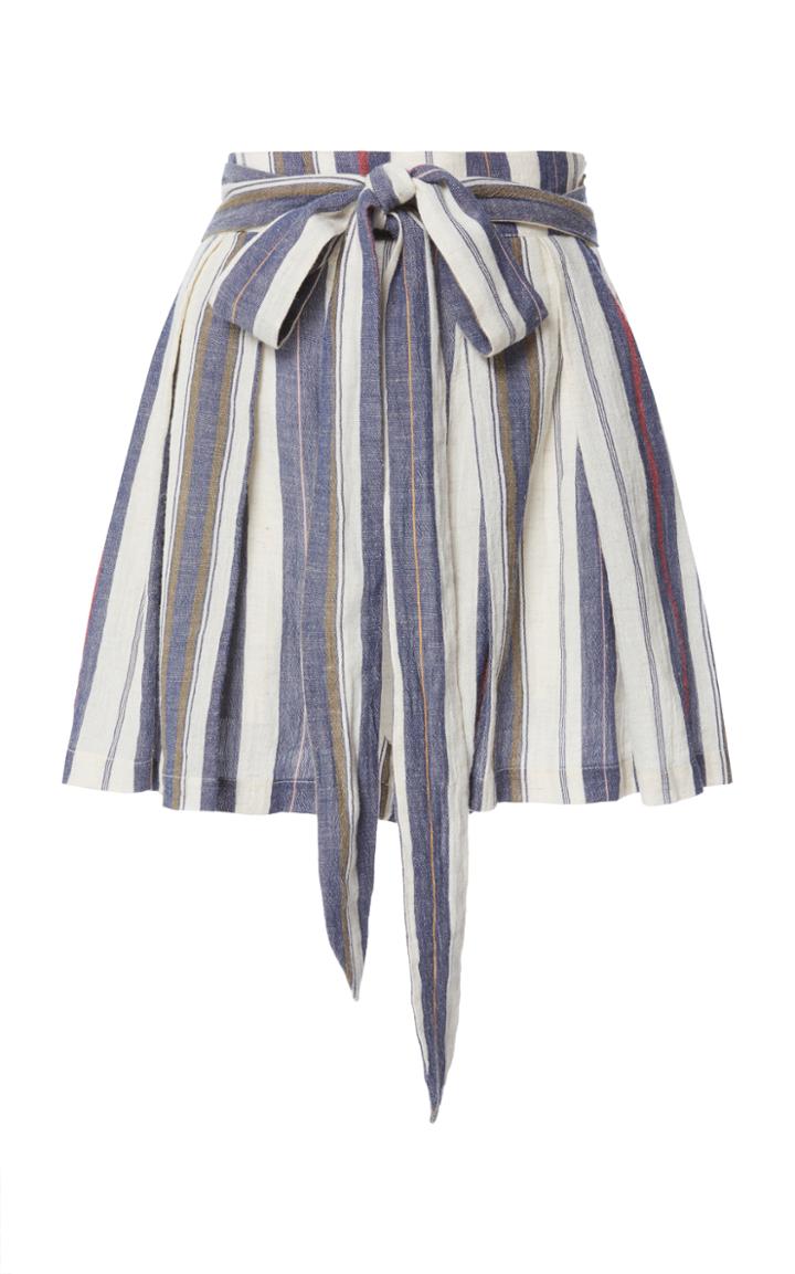 Three Graces London Kilman Pleated Shorts