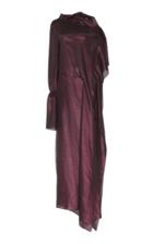 Roland Mouret Solera Asymmetrical Lurex Gown