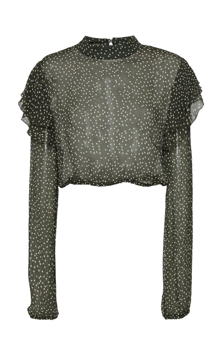 Moda Operandi Sir The Label Isabella Silk Ruffle Top Size: 2