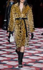 Moda Operandi Miu Miu Animal Print Coat