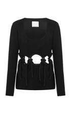 Christopher Esber Beaded Loophole Tie Top