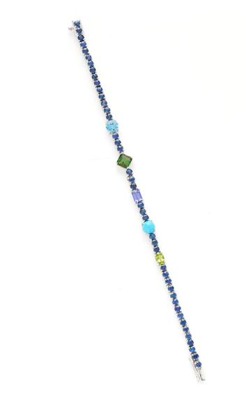 Luisa Alexander 18k Gold And Multi-stone Bracelet