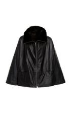 Moda Operandi Toteme Annecy Oversized Leather Jacket Size: S