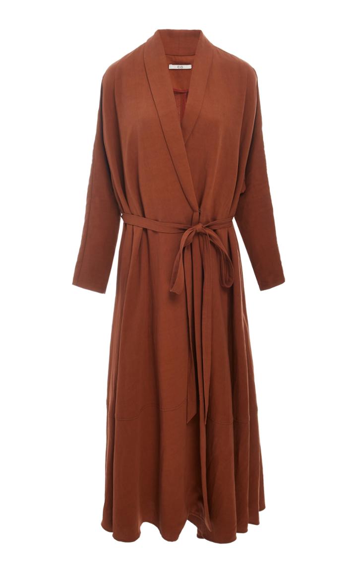 Co Longlined Wrap Dress