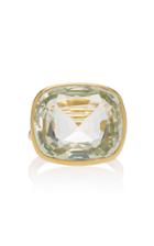 Marie-hlne De Taillac One-of-a-kind Green Quartz Princess Ring