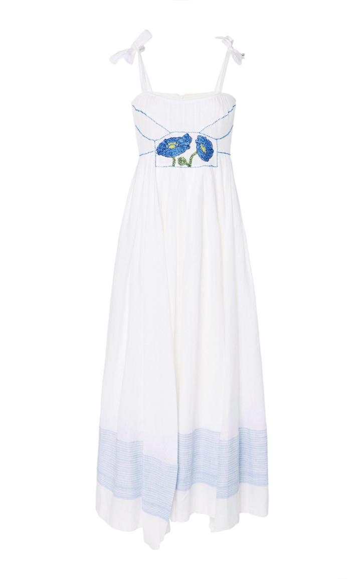 Gl Hrgel Bead Embroidered Midi Dress