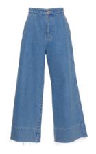 Loewe Cropped Wide-leg Jeans