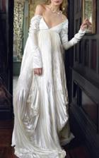 Danielle Frankel Bridal Stella Liquid Velvet Pleated Gown