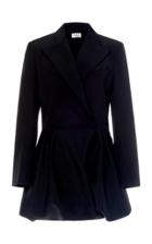 Moda Operandi Salvatore Ferragamo Belted Wool-mohair Jacket Dress Size: 38