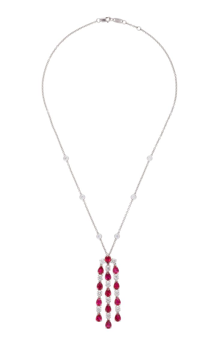 Bayco Ruby & Diamond Necklace
