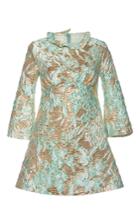 Francesco Scognamiglio Lam Jacquard A-line Dress