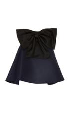 Elizabeth Kennedy Strapless Bow Top