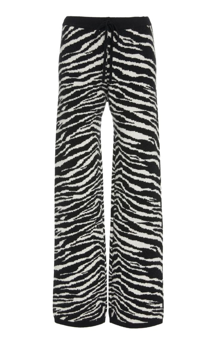 Madeleine Thompson Daphne Wool And Cashmere-blend Knit Pants Size: S