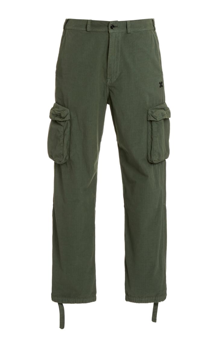 Off-white C/o Virgil Abloh Ripstop Cotton Cargo Pants